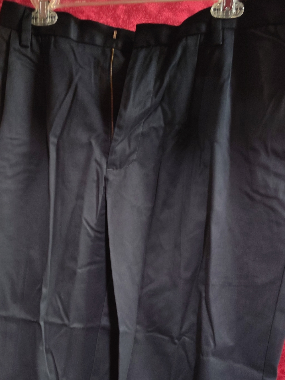 Dockers Men's Navy Khaki Pants with Orange Trim Inside